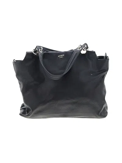 Pre-owned Guess Satchel In Black
