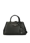 Guess Satchel Woman  Hwbg9637060-bla Black In Black
