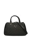 Guess Satchel Woman  Hweqg954106-bla Black In Black