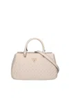 Guess Satchel Woman  Hweqg954106-sto Ivory In Ivory