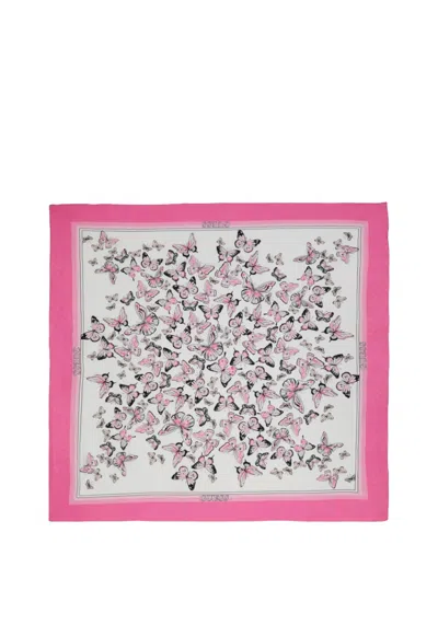 Guess Sciarpe Woman  Aw5116vis03-fuc Fucsia In Pink