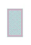 Guess Sea Towel Jacquard In Blue