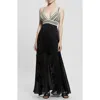 Guess Serena Maxi Dress In Jet Black A996
