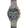 Guess Serpentina Python Pattern Bracelet Watch, 38mm In Red