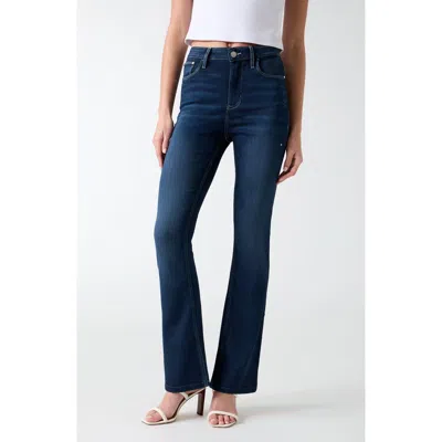 Guess Sexy Flare Jeans In Blue
