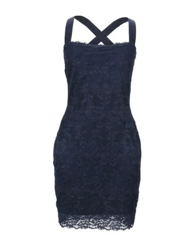 Guess Short Dress In Dark Blue