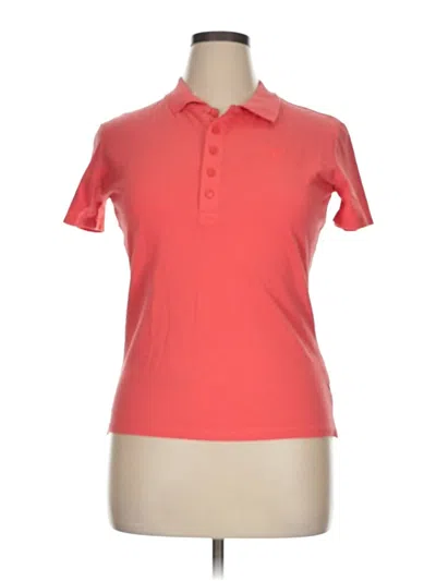 Pre-owned Guess Short Sleeve Polo Shirt In Red