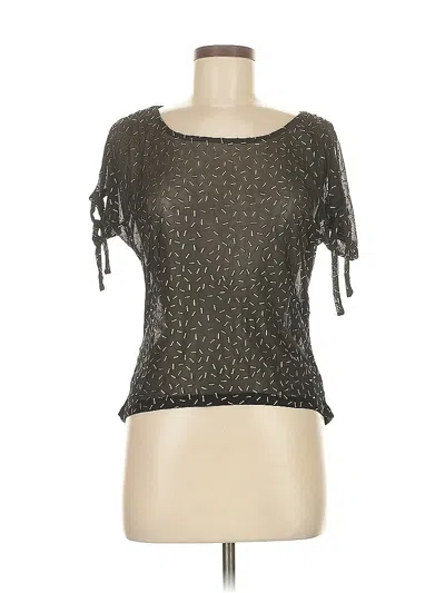 Pre-owned Guess Short Sleeve T-shirt In Black