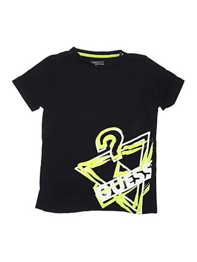 Pre-owned Guess Kids' Short Sleeve T-shirt In Black