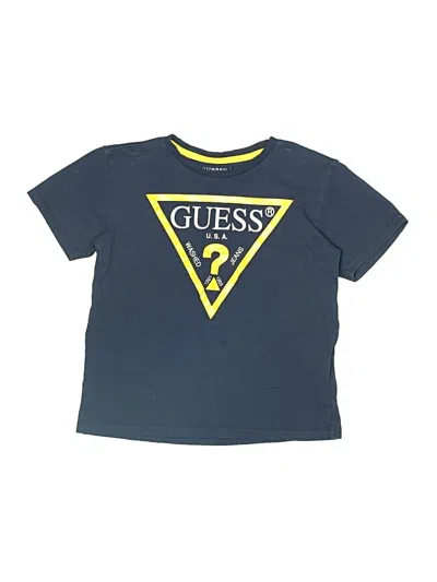 Pre-owned Guess Kids' Short Sleeve T-shirt In Blue