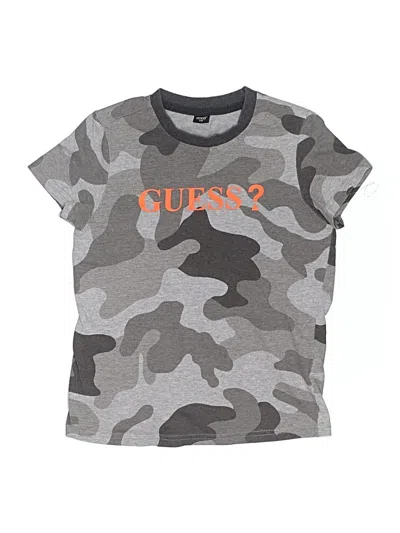Pre-owned Guess Kids' Short Sleeve T-shirt In Gray