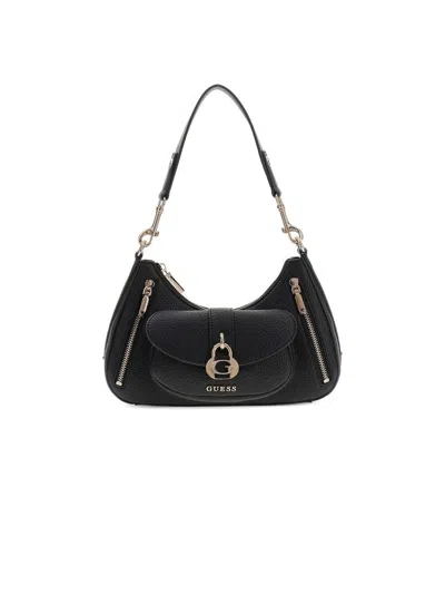 Guess Shoulder Bag In Black