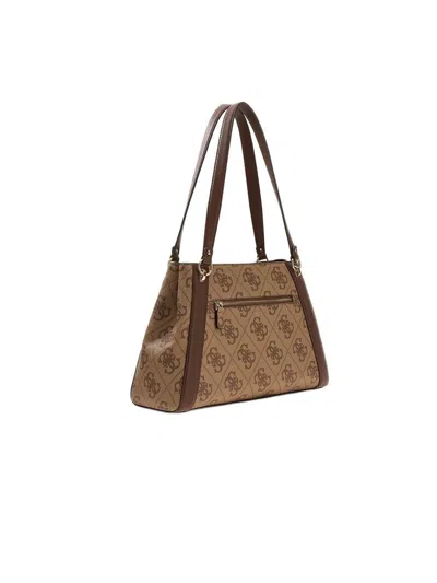 Guess Shoulder Bag In Brown