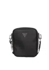 Guess Shoulder Small Mile Man  Hmecsap3254-bla Black In Black