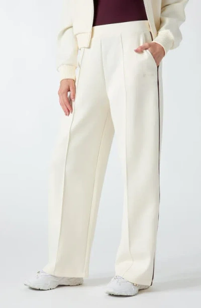 Guess Sibilla Straight Leg Pants In White
