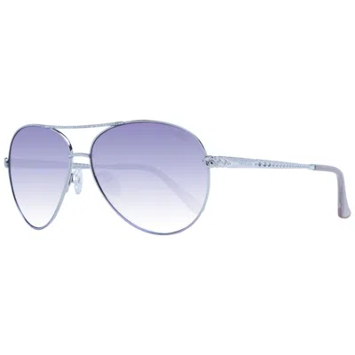 Guess Silver Women Sunglasses In Blue