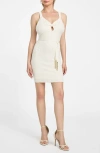 Guess Silvie Sleeveless Minidress In White