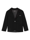 Guess Single-breasted Blazer In Black