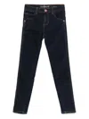 Guess Skinny Jeans In 蓝色
