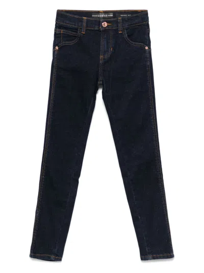 Guess Kids' Skinny Jeans In 蓝色