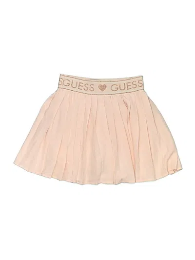 Pre-owned Guess Kids' Skirt In White