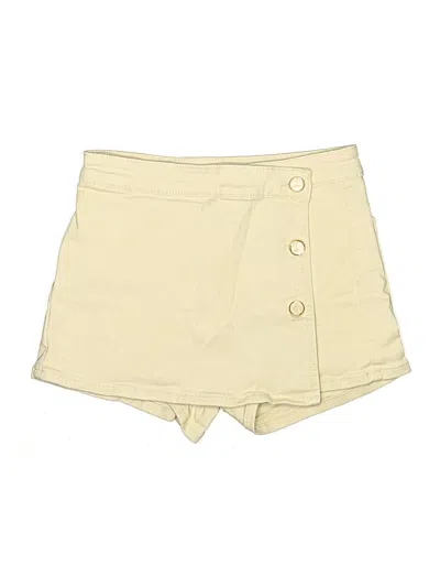 Pre-owned Guess Skort In Yellow
