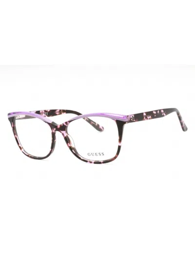 Guess Sleek Cat Eye Eyeglasses For Women In Multi