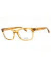Guess Sleek Rectangular Eyeglasses For Men In Yellow