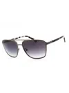 Guess Sleek Rectangular Metal Sunglasses For Men In Multi