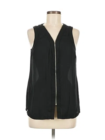 Pre-owned Guess Sleeveless Blouse In Black
