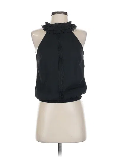 Pre-owned Guess Sleeveless Blouse In Black