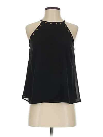 Pre-owned Guess Sleeveless Blouse In Black
