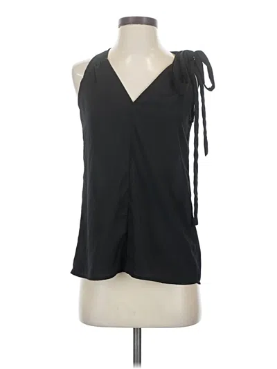 Pre-owned Guess Sleeveless Blouse In Black