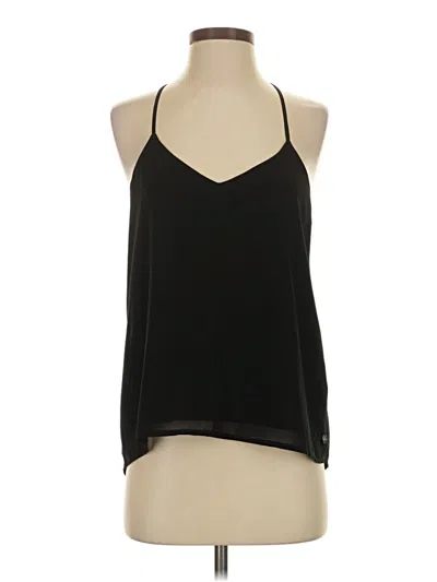 Pre-owned Guess Sleeveless Blouse In Black
