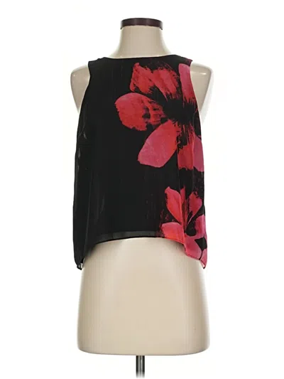 Pre-owned Guess Sleeveless Blouse In Black