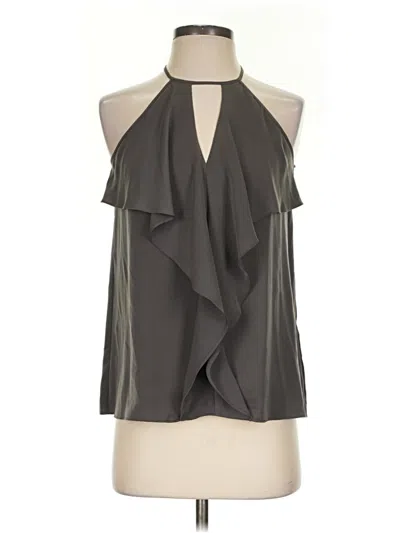 Pre-owned Guess Sleeveless Blouse In Brown
