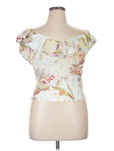Guess Sleeveless Blouse In White