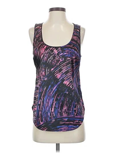 Pre-owned Guess Sleeveless Top Purple Scoop Neck Tops