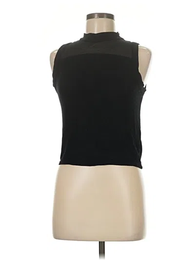 Pre-owned Guess Sleeveless T-shirt In Black