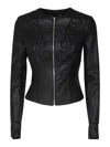 GUESS SLIM-FIT BIKER STYLE JACKET