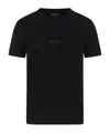 Guess Small Logo T-shirt In Black