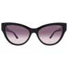 Guess Smoke Gradient Cat Eye Ladies Sunglasses Gu00112 01b 56 In Multi