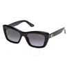 Guess Smoke Gradient Cat Eye Ladies Sunglasses Gu00195 01b 52 In Black