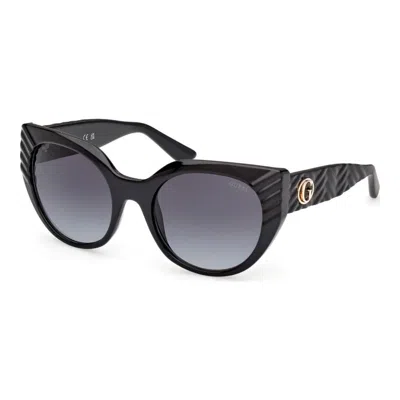 Guess Smoke Gradient Cat Eye Ladies Sunglasses Gu00255 01b 53 In Black