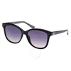 Guess Smoke Gradient Round Ladies Sunglasses Gu7920 01b 58