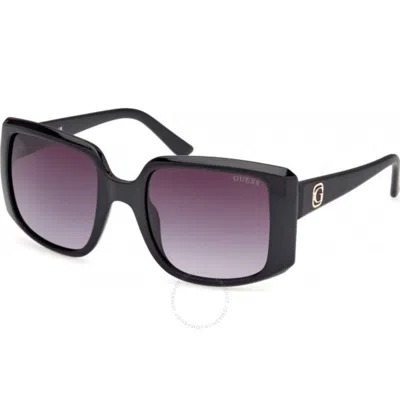 Guess Smoke Gradient Square Ladies Sunglasses Gu00097 01b 53