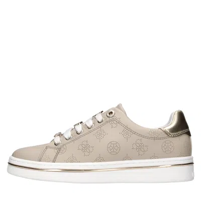 Guess Sneakers In Beige Chari