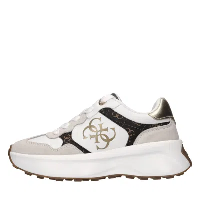 Guess Sneakers In Bianco Neutri