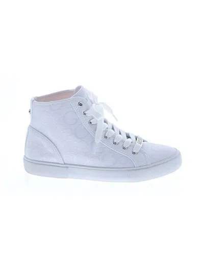 Pre-owned Guess Sneakers In White