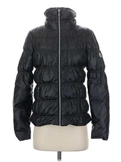 Pre-owned Guess Snow Jacket In Black